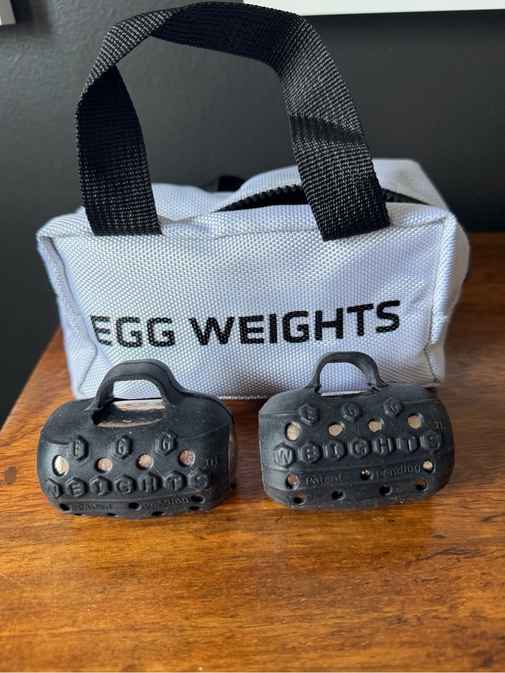 Egg Weights 3lb Cardio Max set with carry bag